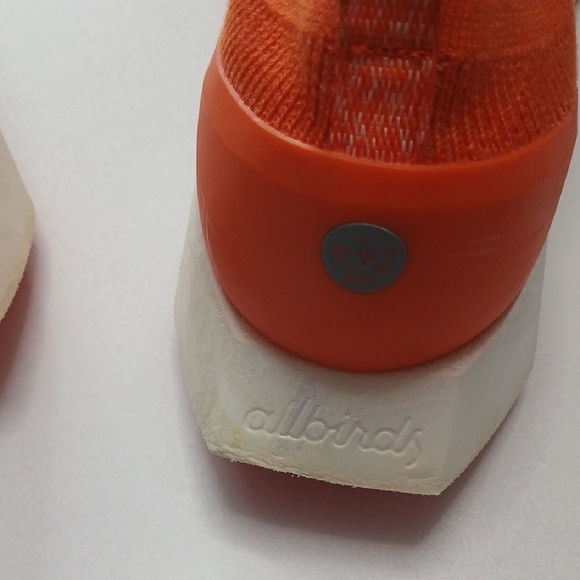 Allbirds Men's Bright Orange Sneakers - Picture 8 of 11